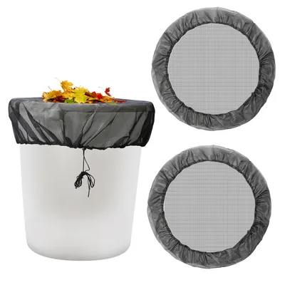 Obrázok produktu pre Jopassy Sieť na sudy na dážď 8ks Sieť na sudy na dážď Kryt na sudy na dážď so šnúrkou 95cm Nastaviteľná sieť na sudy na dážď