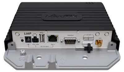 Immagine prodotto di MikroTik LtAP LTE7 Kit LtAP-2HnD&R11e-LTE7 - 1.000 Mbps - Ethernet