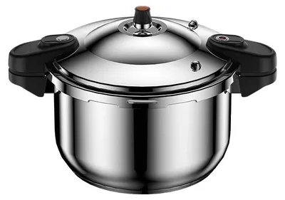 Immagine prodotto di Pentola a pressione, grande capienza, acciaio inossidabile per uso alimentare, 10 L in acciaio inossidabile