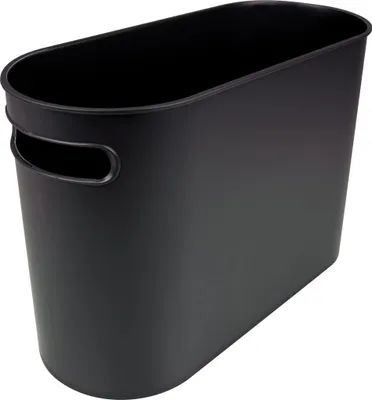 Image de helit H6105695 Corbeille à papier Design Classics 22 litres PS noir