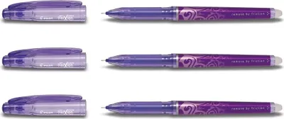 Produktbild von Pilot FriXion Point 0.5 Tintenroller violett - 3er-Set