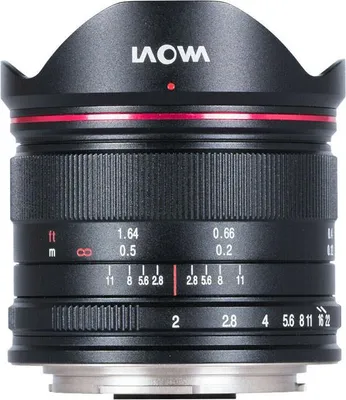 Image de LAOWA Objectif 7,5mm f/2 MFT (4/3) lightweight noir