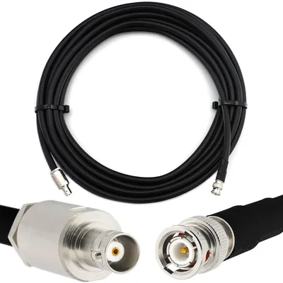 Obrázek produktu pro BNC Male to BNC Female 1m Flexible Coaxial Cable — LMR400 UF UltraFlex equivalent