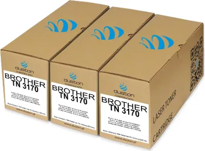 Produktbild von 3x TN3170, TN-3170 Toner Druckertoner Patrone Schwarz kompatibel mit Brother HL5240 HL5250DN HL5250DNT HL5270 HL5280DW MFC8460N MFC8860DN DCP8060 DCP8065DN