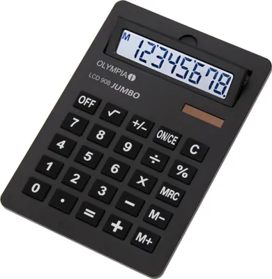 Obrázok produktu pre Olympia LCD 908 Jumbo - Stolová kalkulačka