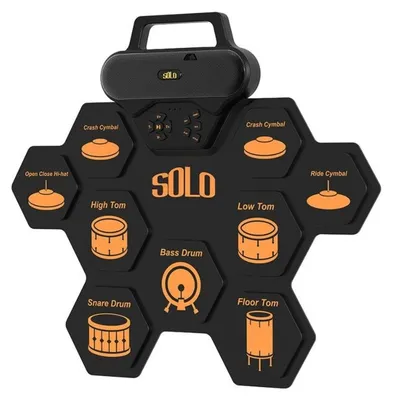 Immagine prodotto di NN SOLO roll-up electronic drum set USB-C MP3