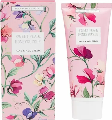Produktbild von Heathcote & Ivory Hand- & Nagelcreme - Süße Erbse & Geißblatt 100ml