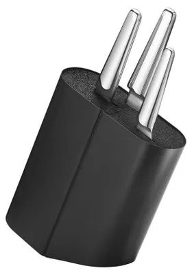 Produktbild von Georg Jensen ALFREDO KNIFE STAND, STAINLESS STEEL, BLACK 10019633