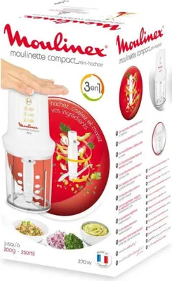 Immagine prodotto di Tritatutto Moulinex Multimoulinette Compact 0,6 L 270W