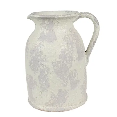 Zdjęcie produktu dla Clayre & Eef Dzbanek dekoracyjny 20x16x24 cm Beżowa terakota