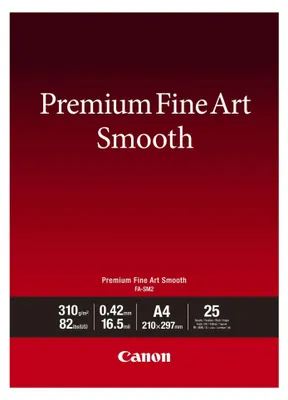 Obrázok produktu pre Canon FA-SM 2 Premium FineArt Smooth A 4, 25 listov, 310 g