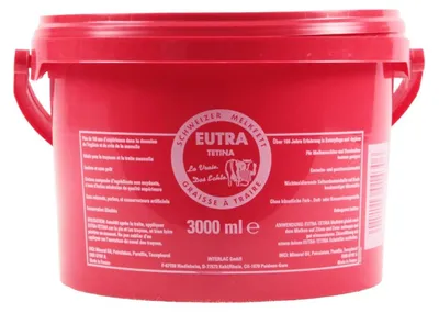 Produktbild von EUTRA Melkfett Original Schweizer Formel Euterpflege 3 L ohne Konservierungs- und Farbstoffe
