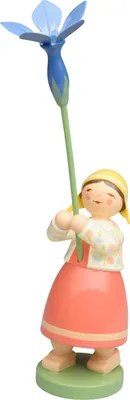 Produktbild von Wendt & Kühn Blumenkind Mädchen mit Frühlingsenzian