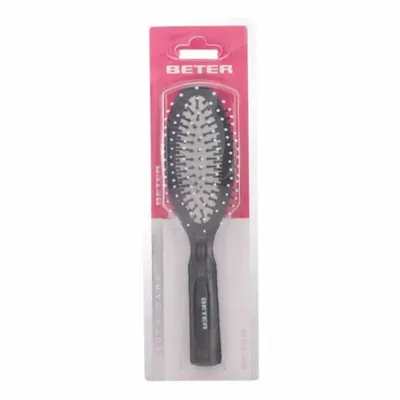 Obrázok produktu pre Beter 03029, Dospelý, Plochá kefa na vlasy, Čierna, Biela, Nylon, 1 kusov