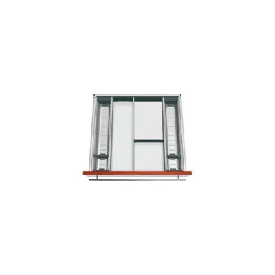 Produktbild von Blum Orga-Besteckeinsatz Facheinteilungs-Set KB 600mm, NL 500mm, grau