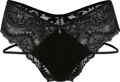 Produktbild von Petite fleur gold Tanga schwarz Größe 36/38