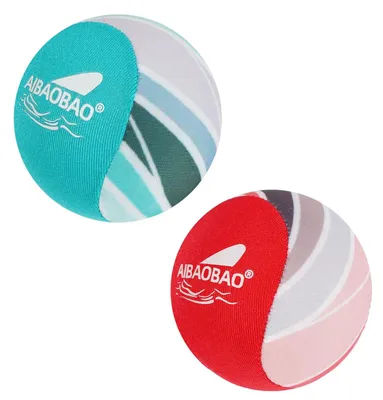 Productafbeelding van Waterbal, 2 stuks, herbruikbaar waterspringbal voor kinderen en volwassenen