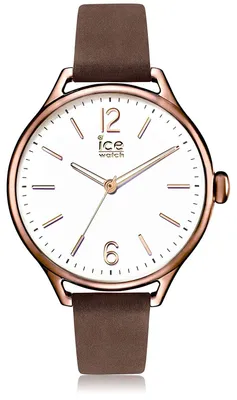 Produktbild von Ice-Watch - Ice Time Brown - Braun Damenuhr mit Lederarmband - 013055 (Medium)