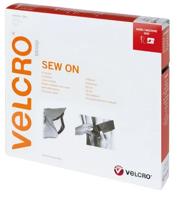 Image de VELCRO VEL-EC60284 - Borgogna - 20 mm - 10 m - 1 pezzo(i) - Scatola
