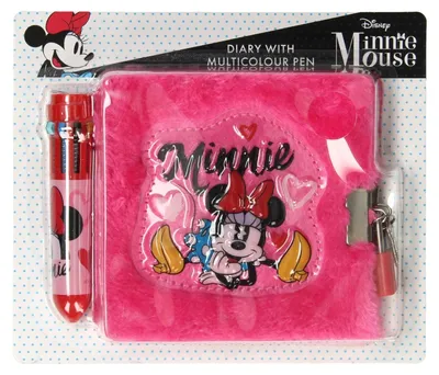 Immagine prodotto di Diario Disney con penna color mare Minnie Mouse