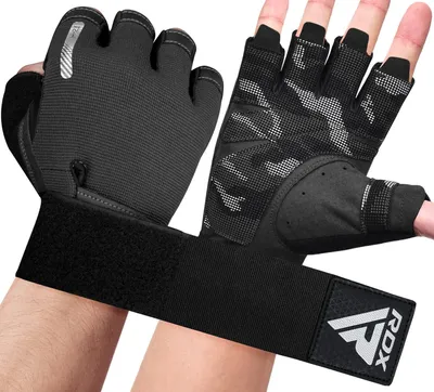 Produktbild von RDX Gewichtheberhandschuhe Fitness Bodybuilding Training Radfahren Fitnessstudio Ausrüstung