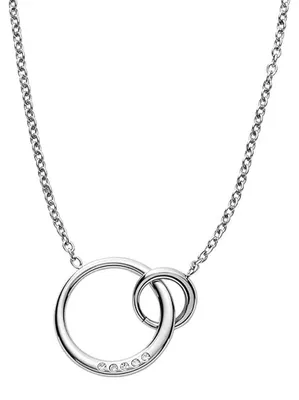 Immagine prodotto di Collana in acciaio con zirconi SKJ1053040