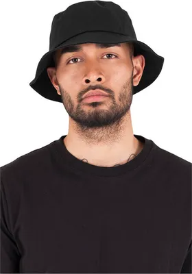 Produktbild von Flexfit Baumwolle Twill Bucket Hat Schwarz (5003)
