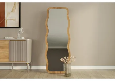 Image de Miroir Plein Pied - 50 x 160 cm - Naturel