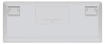 Image de Logitech Master Series MX Mechanical Mini for Mac - Clavier - rétroéclairé - sans fil - Bluetooth LE - QWERTY - US International - Commutateur de touches : Tactile Quiet - Pale Gray