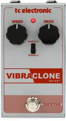 Produktbild von TC Electronic VIBRACLONE ROTARY Emulator de Rotationslautsprecher mit einfacher Schnittstelle de 2 Knöpfe e Schalter de Kippschalter für de klassische Rocksounds de