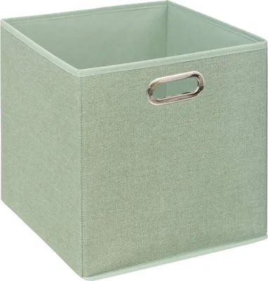 Produktbild von Aufbewahrung Korb Stoff salbei 31x31x31 cm