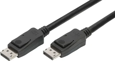 Productafbeelding van DIGITUS AK-340106-050-S: DisplayPort 1.3/1.4-kabel, DP - DP, 5 meter