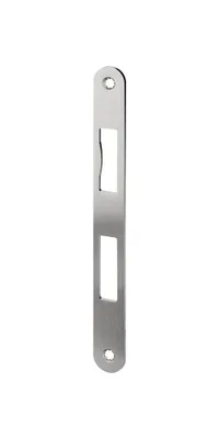 Productafbeelding van BKS sluitplaat B 9000 0320, Stulp, afgerond, DIN rechts, roestvrij staal - B 9000 0320