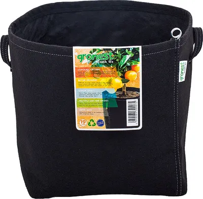Produktbild von Gronest Stofftopf, schwarz, 19 l | Blumentopf
