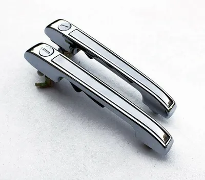 Productafbeelding van Goingfast 2 buitendeurgreepset, chroom, 2 sleutels voor VW Golf 1 2 Jetta Caddy