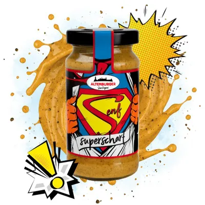 Produktbild von Superscharfer Senf, 200 ml