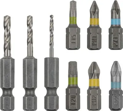 Immagine prodotto di Wolfcraft Set di cacciaviti Flipbit 9 pezzi 308300
