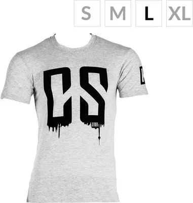 Produktbild von Beforce Trainings-T-Shirt für Männer Size S grau meliert, Größe:L