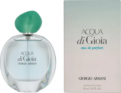 Produktbild von Giorgio Armani Acqua Di Gioia, Frauen, 50 ml, Spray, ALCOHOL, PARFUM / FRAGRANCE, AQUA / WATER, LIMONENE, BENZYL SALICYLATE, BENZYL ALCOHOL,..., 1 Stück(e)