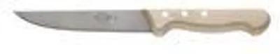 Obrázok produktu pre F.DICK Gummimesser (Klinge: 15cm; gerader Rücken; Holzgriff; Carbonstahl)
