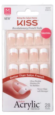 Image de Kit d'ongles acryliques KISS Salon, modèle "Rumour Mill"