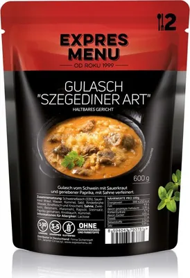 Produktbild von Express Menü Szegediner Gulasch 2 Portionen 600g