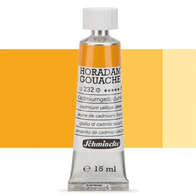 Produktbild von Schmincke HORADAM Gouache 15 ml Tube - 232 Cadmium Gelb deep