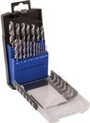 Zdjęcie produktu dla Zestaw wierteł C.K HSS do metalu, 19-częściowy Rozmiary: 1 / 1.5 / 2 / 2.5 / 3 / 3.5 / 4 / 4.5 / 5 / 5.5 /