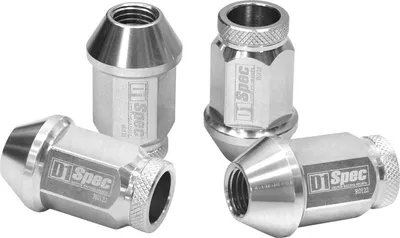 Produktbild von Kugelbundmuttern D1Spec, Aluminium, 12x1,25, Silberfarben