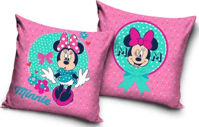 Produktbild von Disney Minnie Samt Kissenbezug 40x40 cm