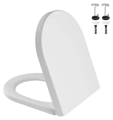 Produktbild von Toilettendeckel mit Absenkautomatik und Schnellverschluss