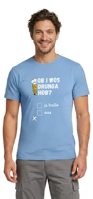 Produktbild von Spreadshirt Bayern Bayrisch Bier Design Volksfest Männer T-Shirt, S, Carolina Blue
