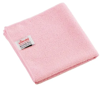 Produktbild von Vileda Professional,Microfasertuch Microtuff Base,Rot,5 STK