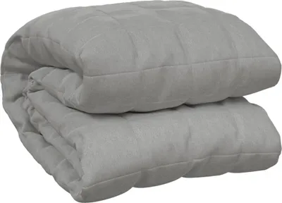 Produktbild von Gewichtsdecke Grau 220x240 cm 15 kg Stoff